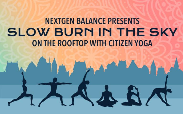Slow Burn in the Sky: On the Rooftop with Citizen Yoga