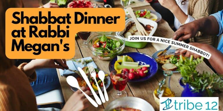 Shabbat Dinner at Rabbi Megan’s