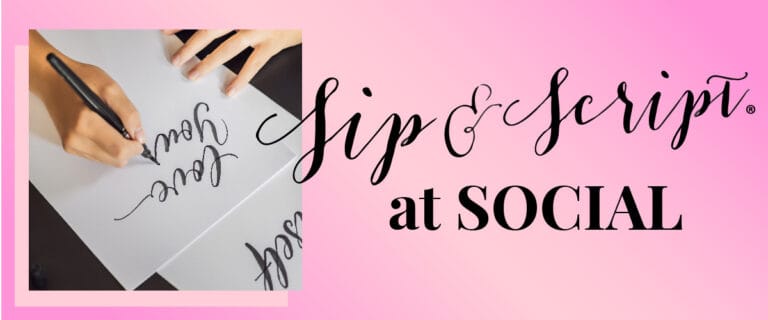 Sip & Script at SOCIAL