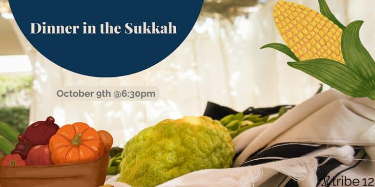 Dinner in the Sukkah