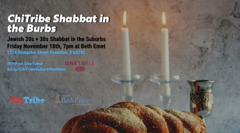 ChiTribe Suburb November Shabbat Dinner