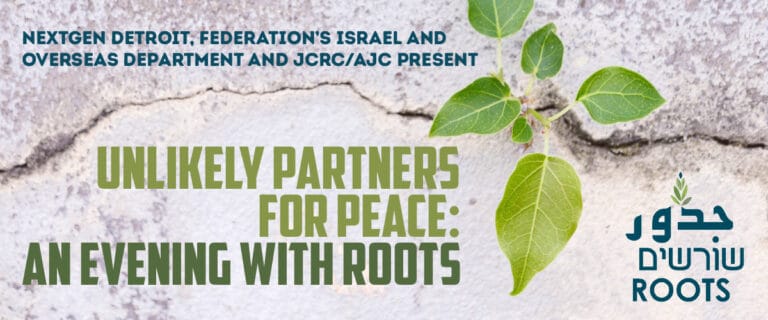 Unlikely Partners for Peace: An Evening with Roots