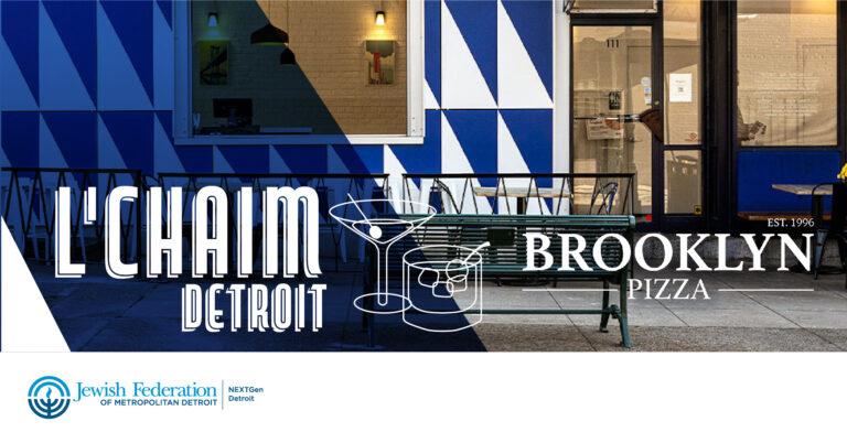 L’Chaim Detroit at Brooklyn Pizza