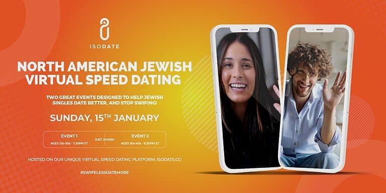 Isodate’s North American Jewish Virtual Speed Dating