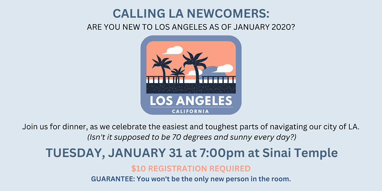 Atid LA Newcomers Dinner