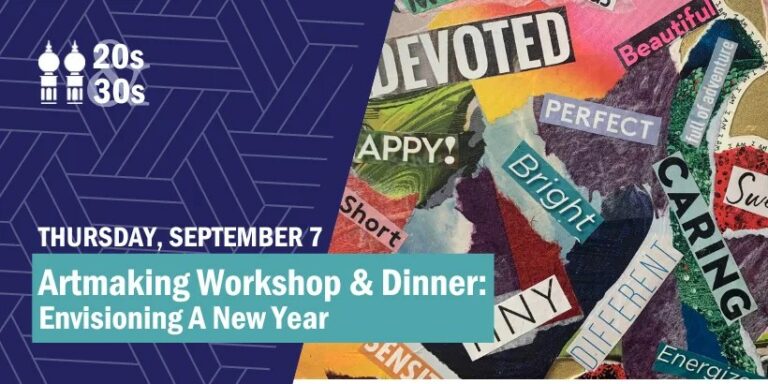 20s & 30s Artmaking Workshop & Dinner: Envisioning A New Year