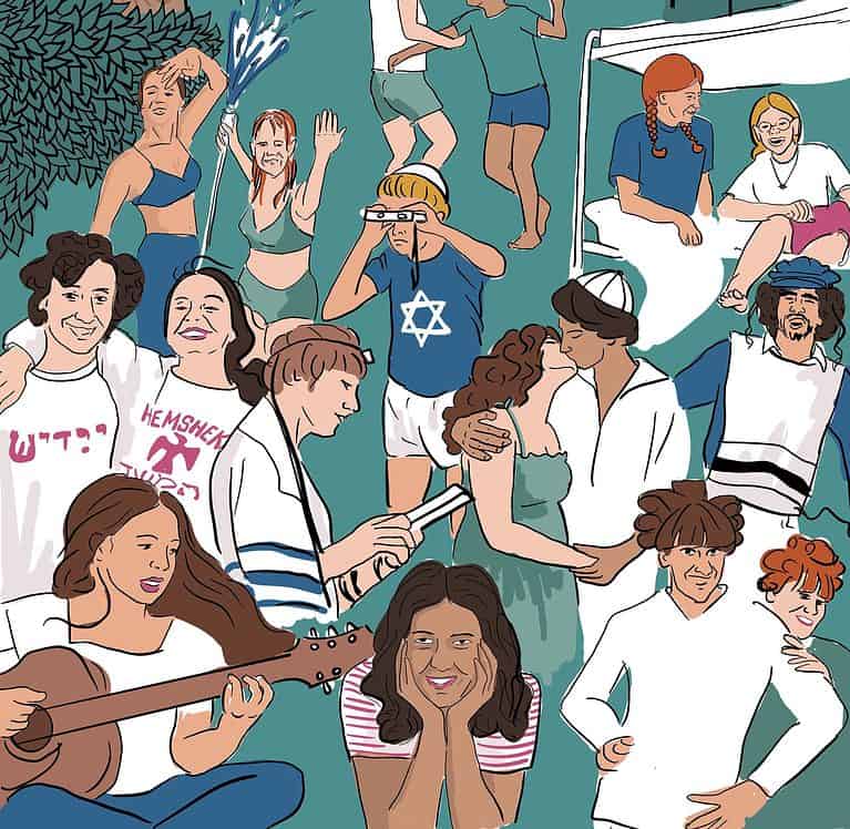 Jews of Summer Book Party (AKA a month of Jewish summer camp in one night)