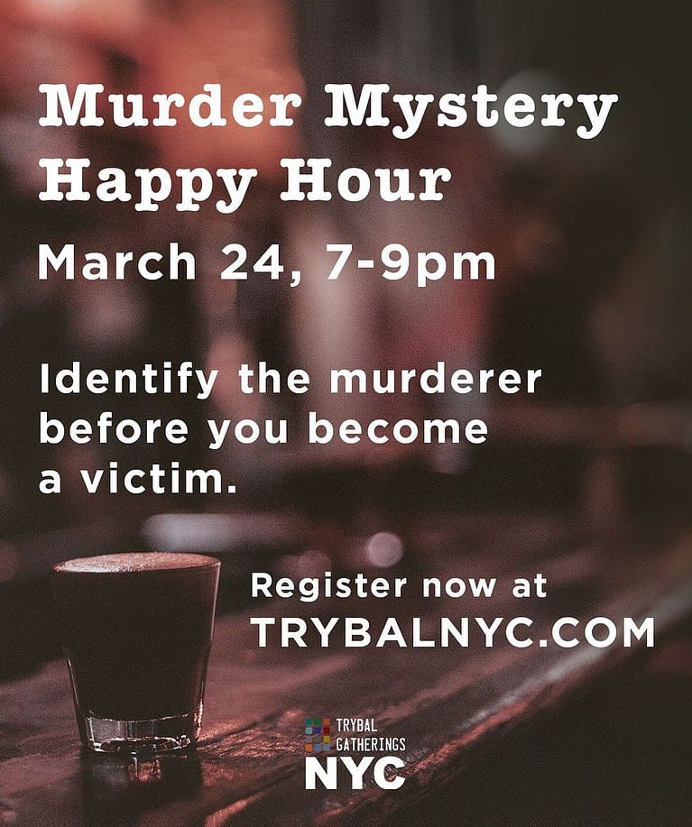 Murder Mystery Happy Hour