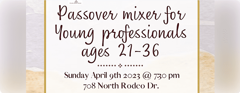 Nessah Synagogue Passover