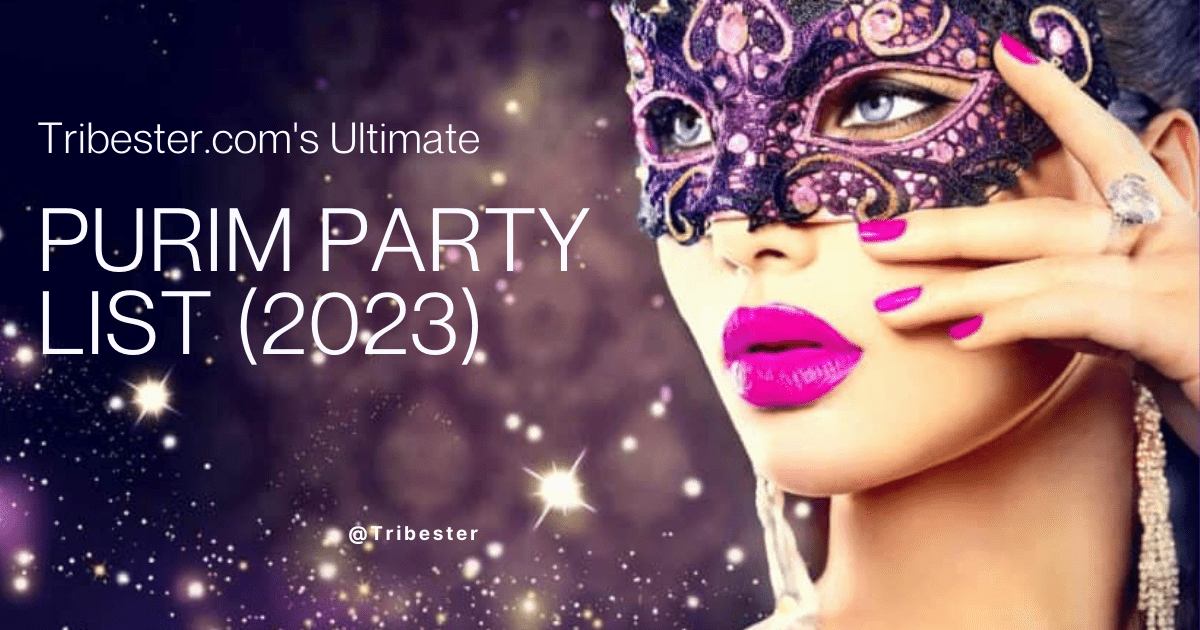 Ultimate List of North American Purim Parties for Jewish Professionals (2023)