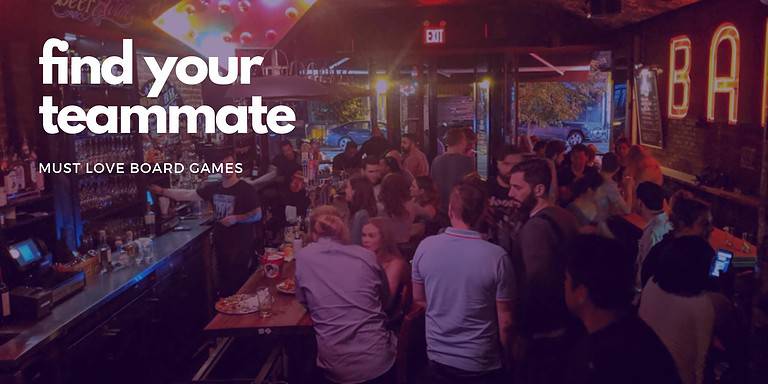 Must Love Board Games – Singles Mixer at e’s Bar