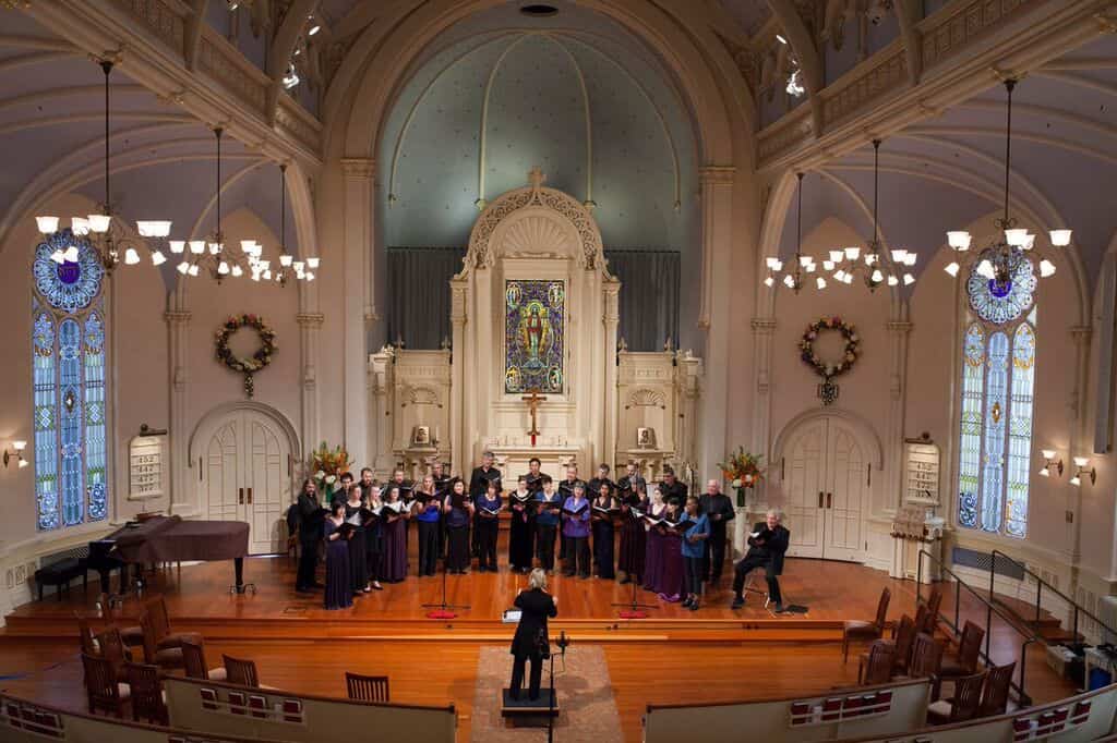 Sacred & Profane, A Chamber Chorus banner