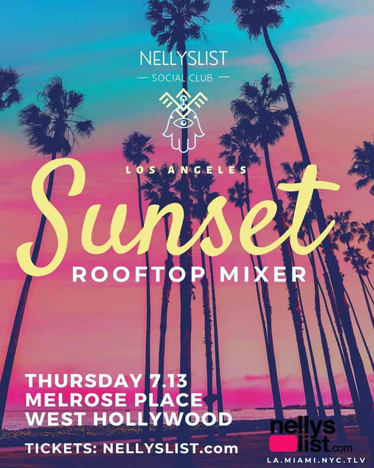 Nellyslist Sunset Rooftop Mixer