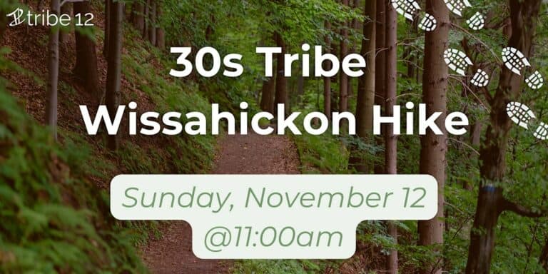 30s Tribe Hike in Wissahickon