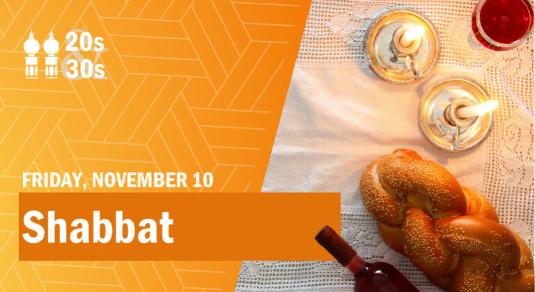 20s & 30s: Shabbat Dinner and Service