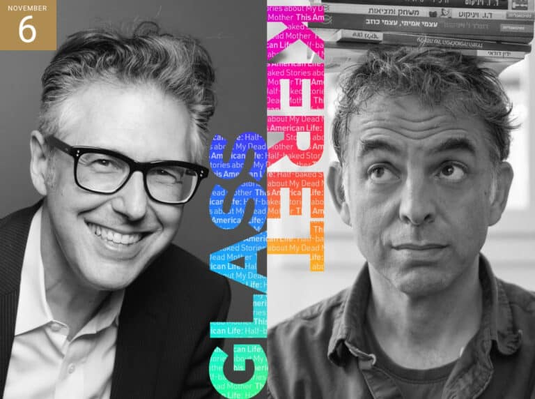 Ira Glass with Etgar Keret