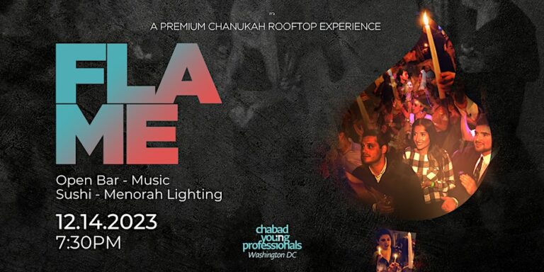 FLAME: A Premium Rooftop Chanukah Experience!