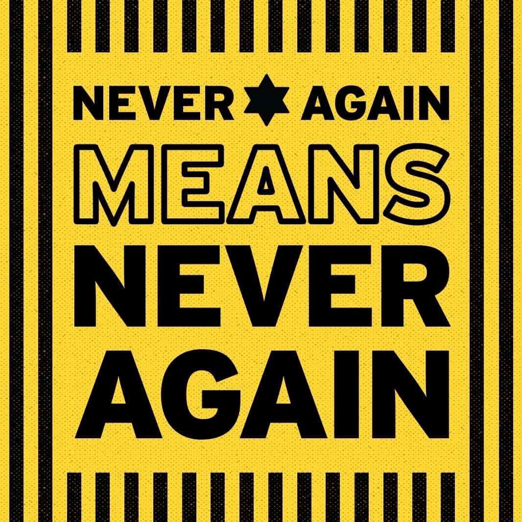 Never Again Action Logo