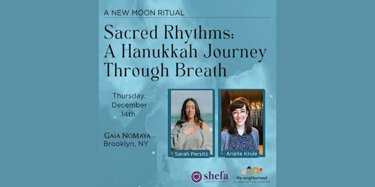 Sacred Rhythms: A Hanukkah Journey Through Breath