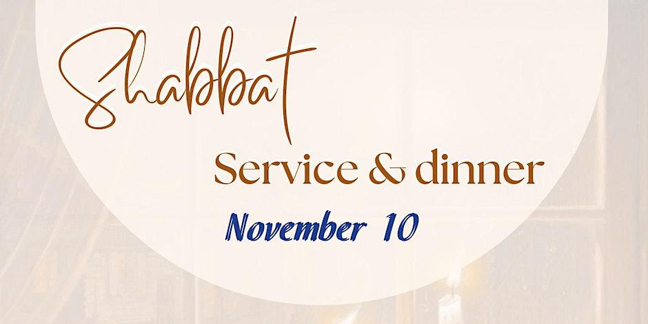 Shabbat Service & Kosher Potluck Dinner