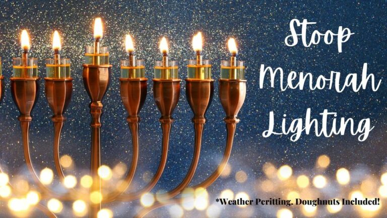 Third Annual Menorah Lighting!