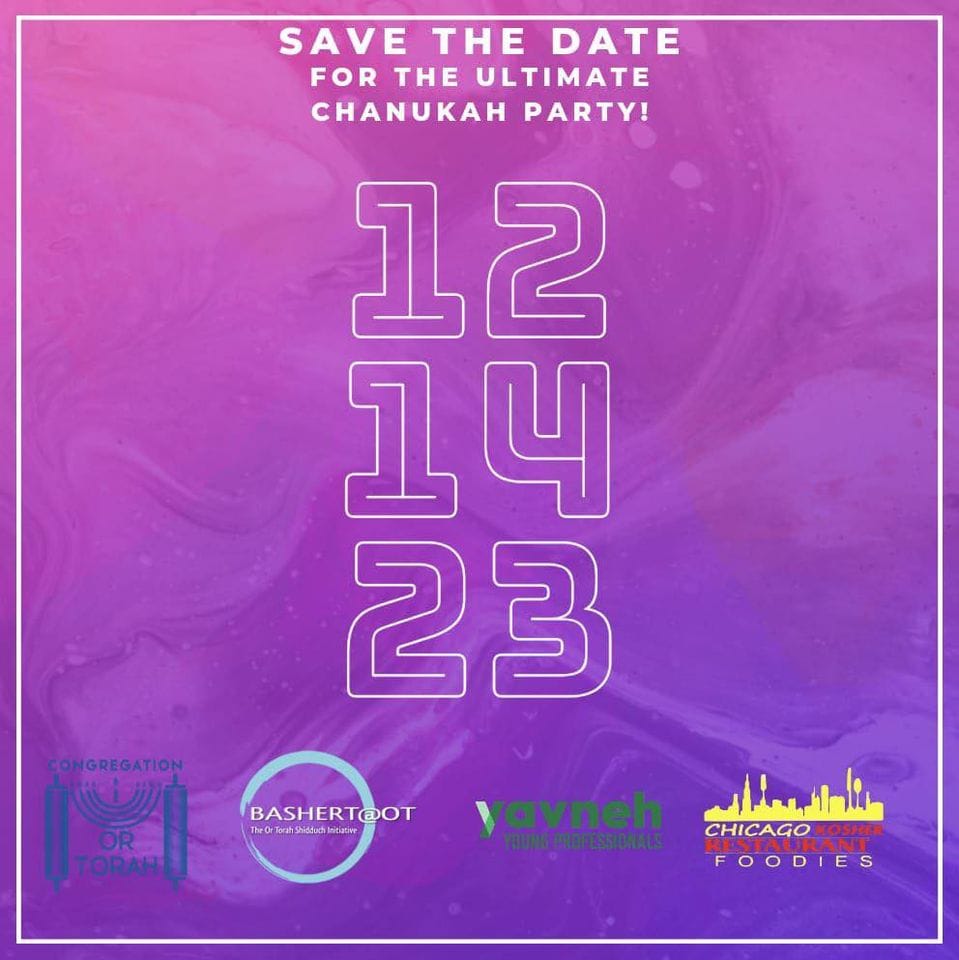 Ultimate Chicago Singles Chanukah Party