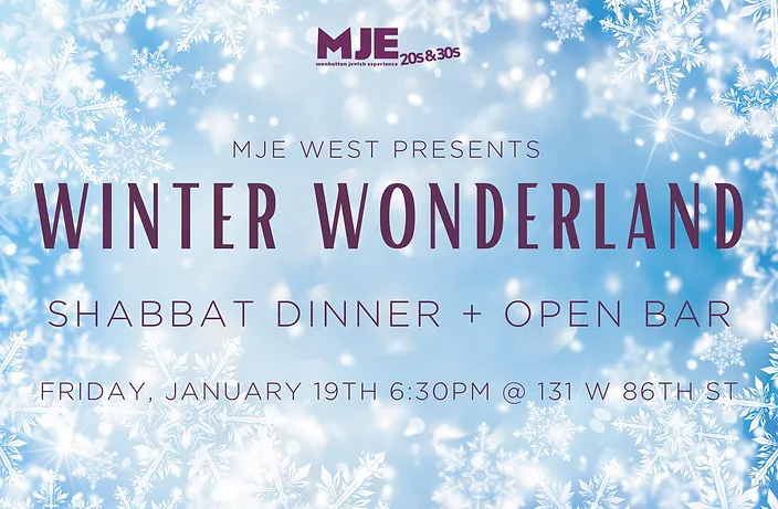 Winter Wonderland Shabbat Dinner