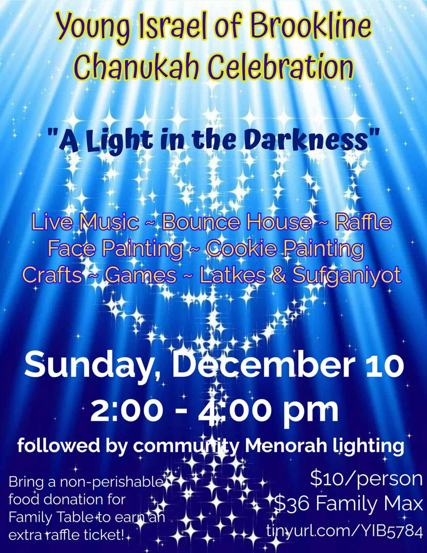 Chanukah Celebration: A Light in the Darkness