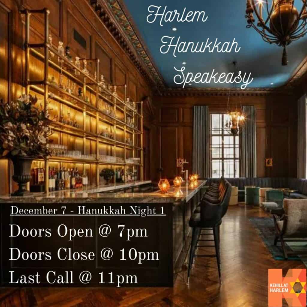 Harlem Hanukkah Speakeasy