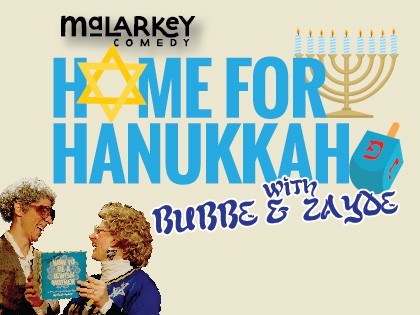 Home for Hanukkah with Bubbe & Zayde