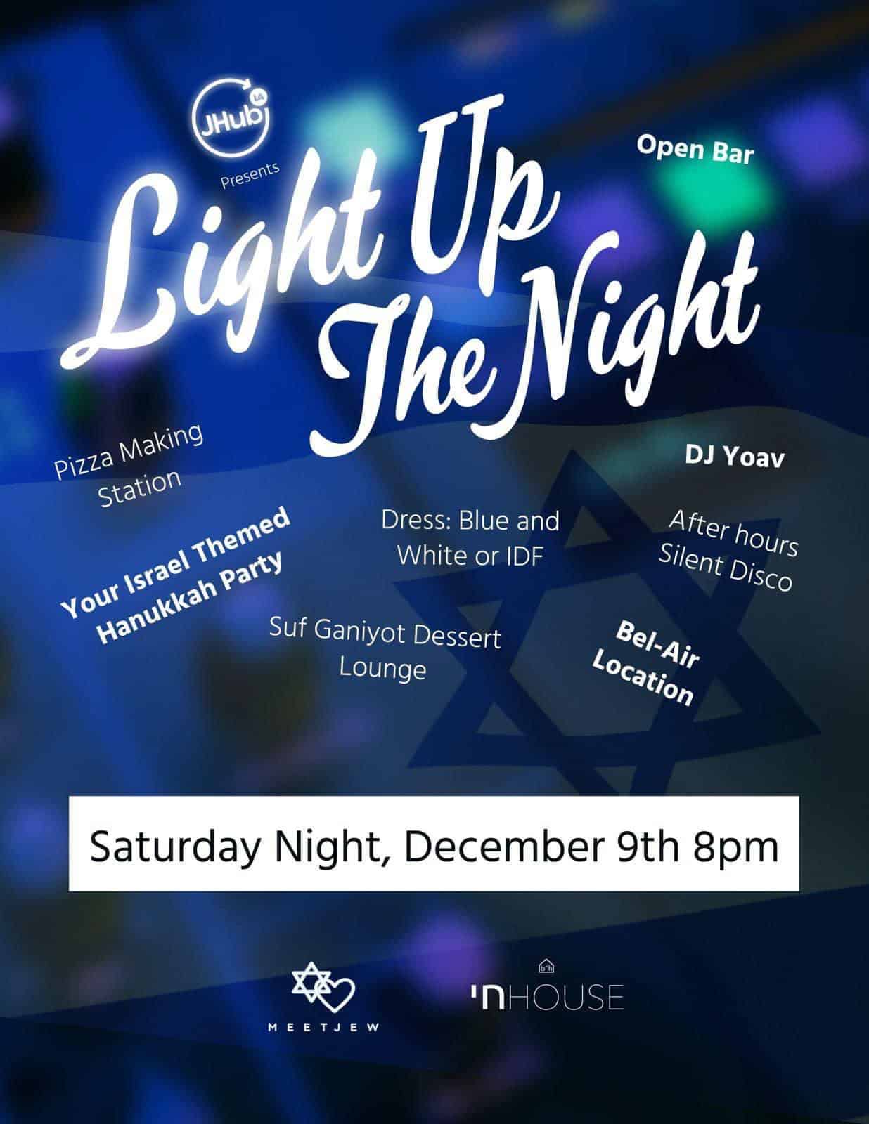 JHub x MeetJew LA Hannukah Party!