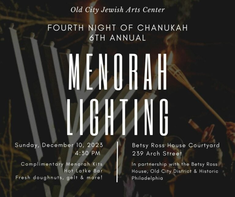 OCJAC Public Menorah Lighting
