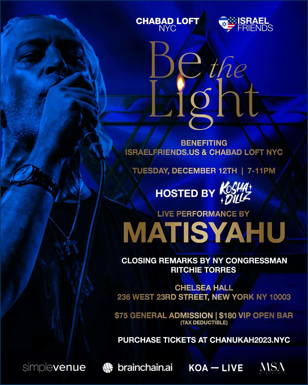 The Chanukah Gala with Matisyahu