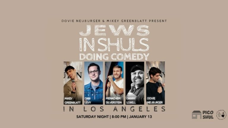 Jews in Shuls Doing Comedy