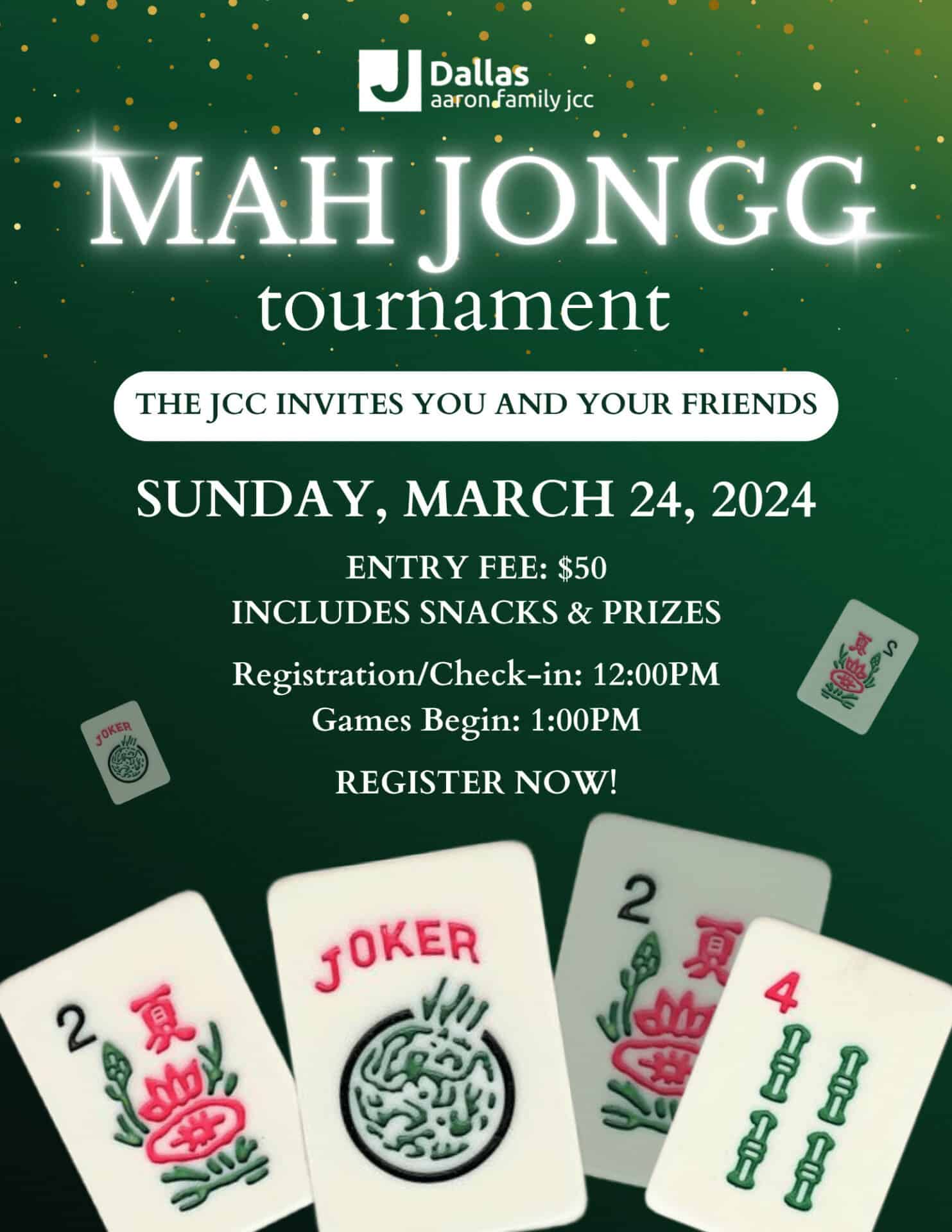 Mah Jongg Tournament