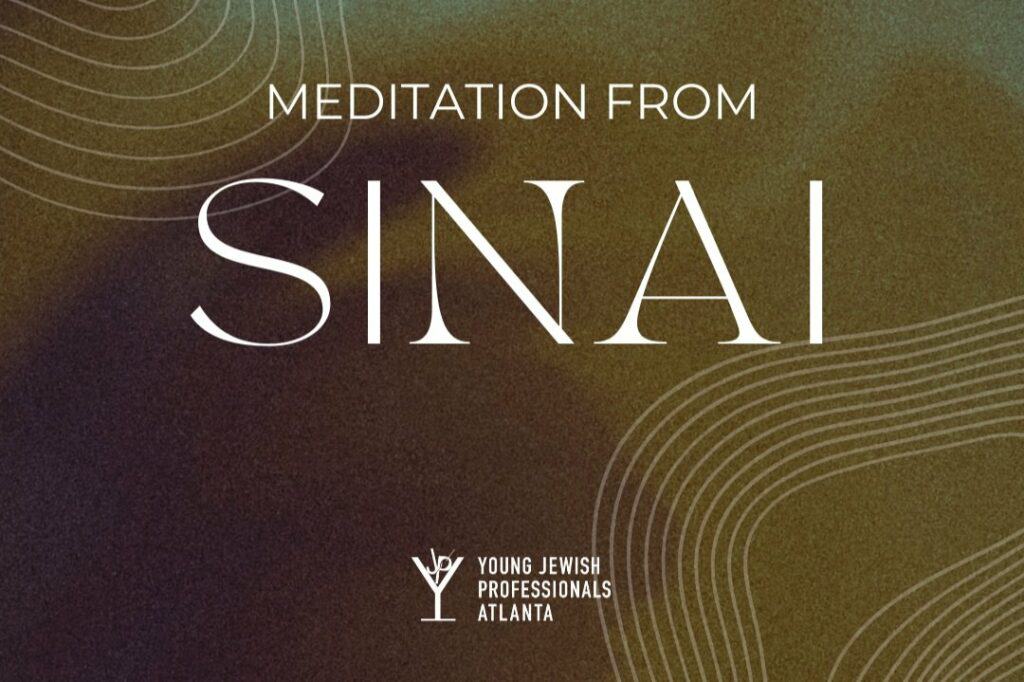 Meditation from Sinai