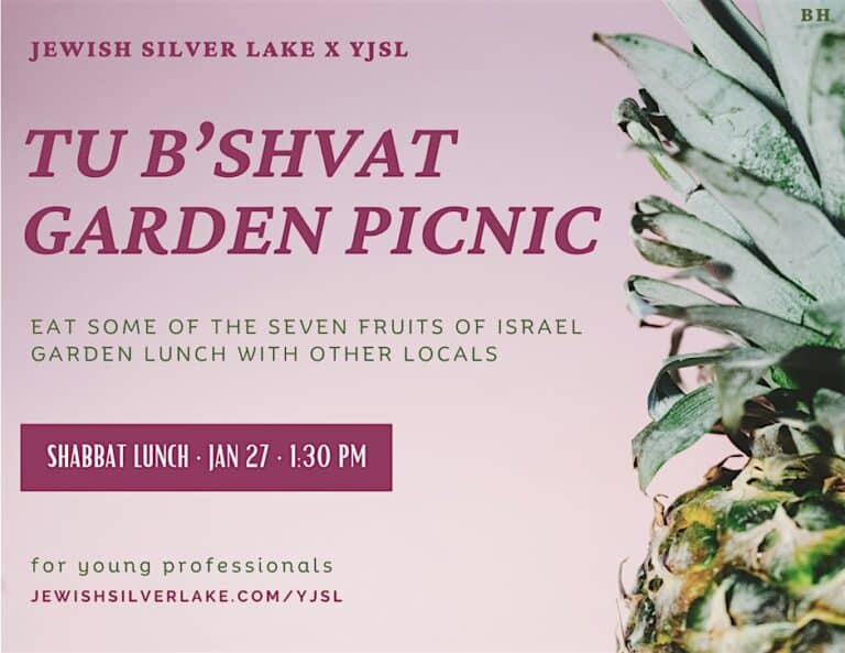 YP Tu Bishvat Garden Picnic
