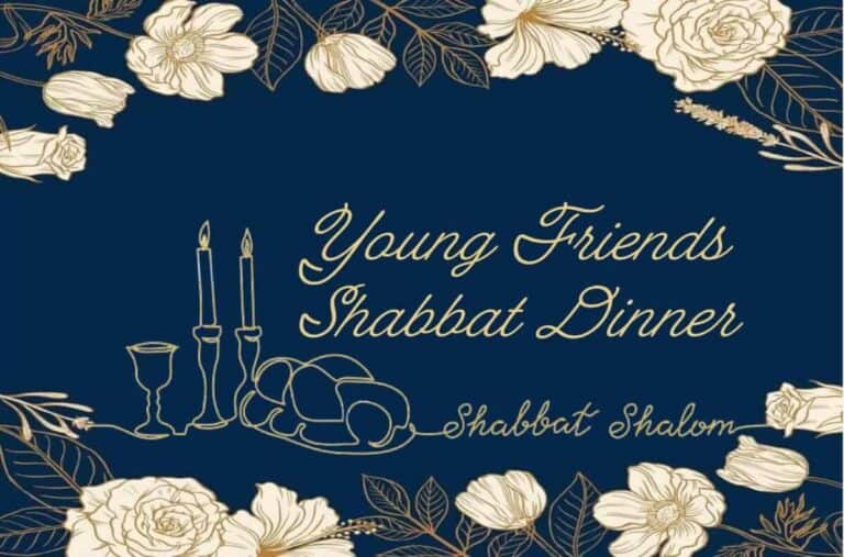 Young Friends Shabbat Dinner Museum of Jewish Heritage