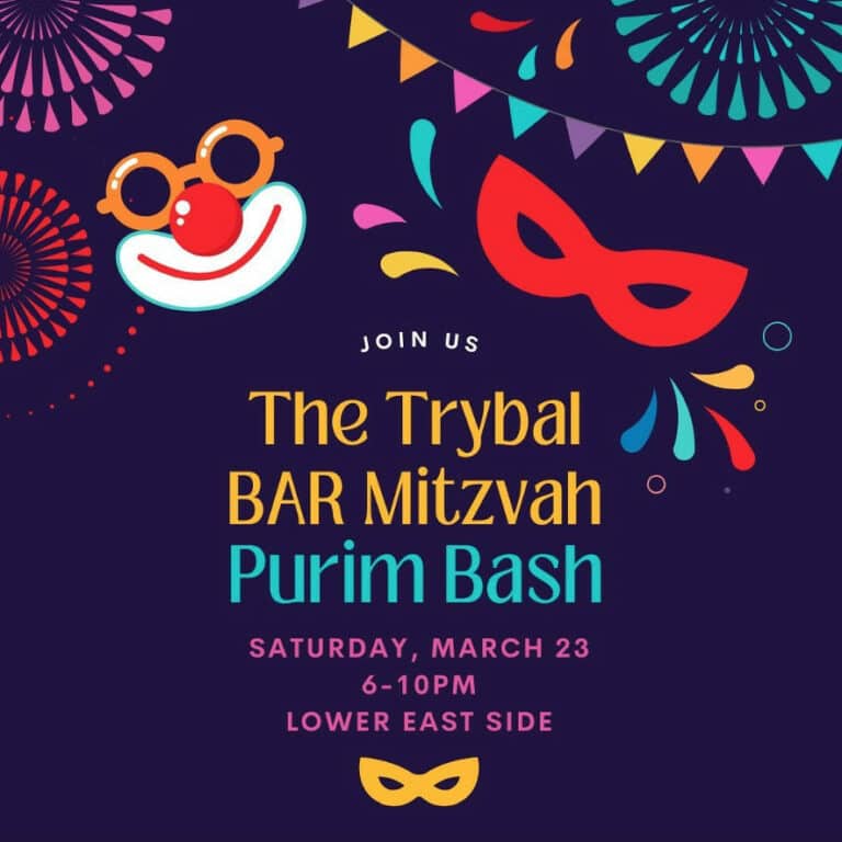 The Trybal BAR Mitzvah Purim Bash