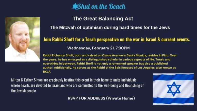 Exploring The Great Balancing Act: The Mitzvah of Optimism During Hard Times for the Jews