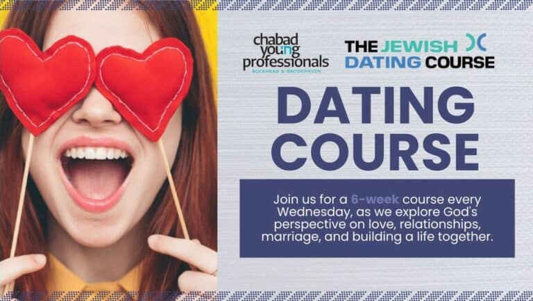 FREE 6 Week Jewish Dating Course