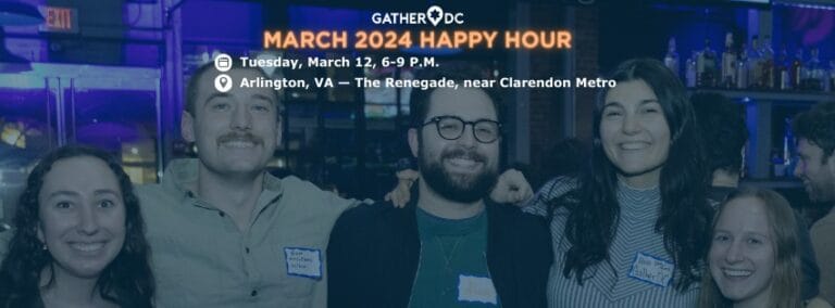 GatherDC March Happy Hour: Jewish 20s and 30s