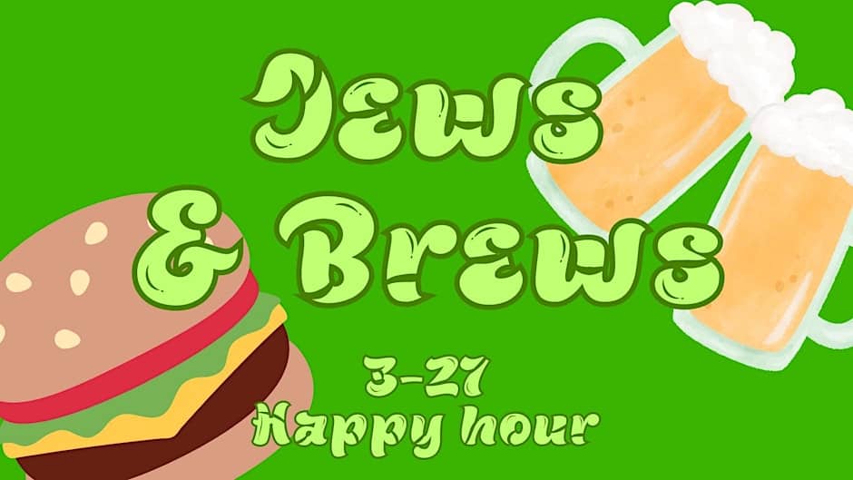 Jewish Young Adult Happy Hour/ Jews n Brews