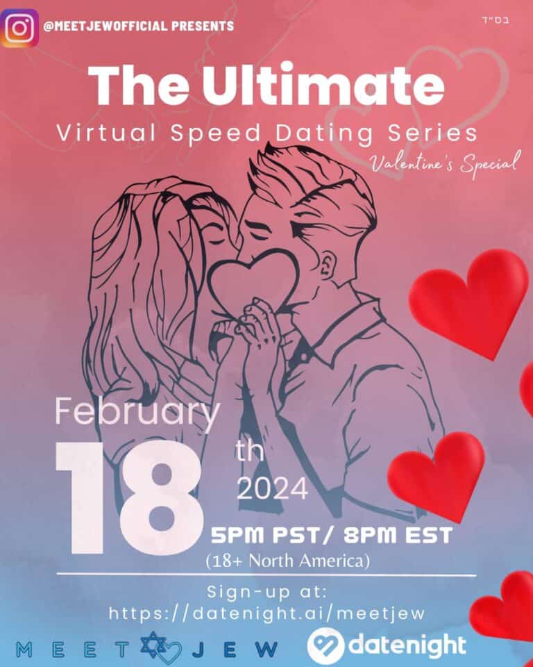 North America Jewish Speed Dating – Vday Special!