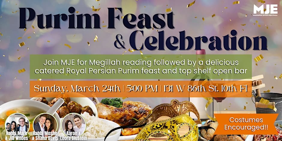 Purim Feast & Celebration 2024