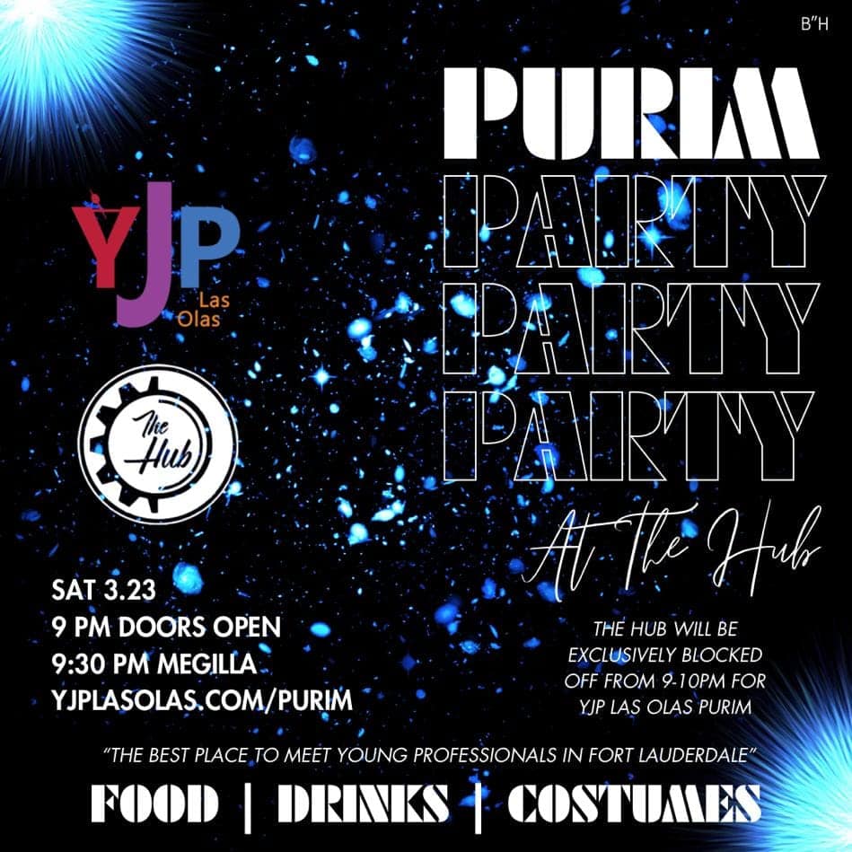 YJP Las Olas Purim Party