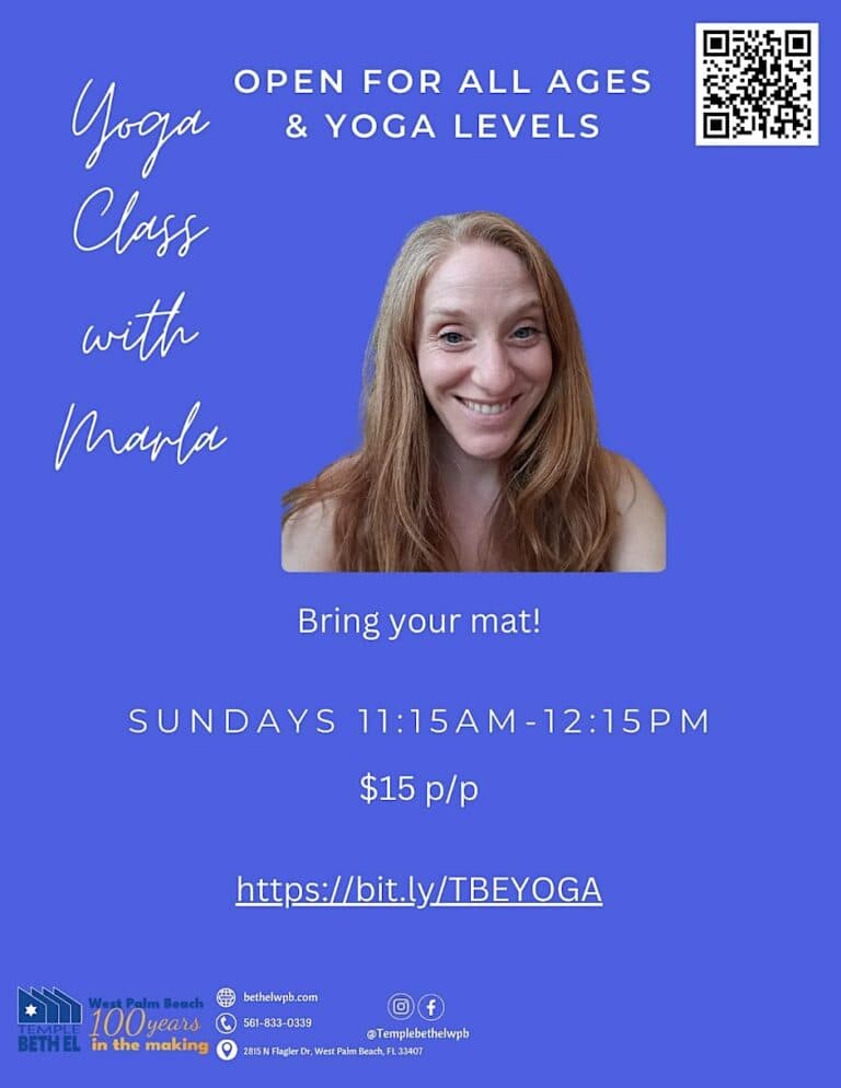 Yoga class with Marla