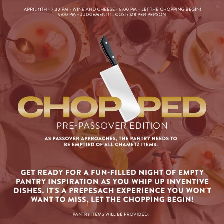 Chopped: Pre-Passover Edition