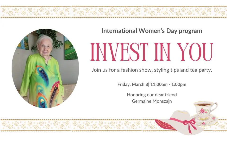 International Women's Day Event- Invest In you.