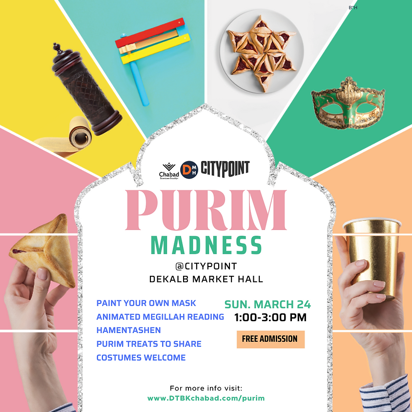 Purim Madness @CityPoint